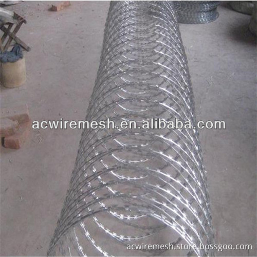galvanized razor wire barbed wire